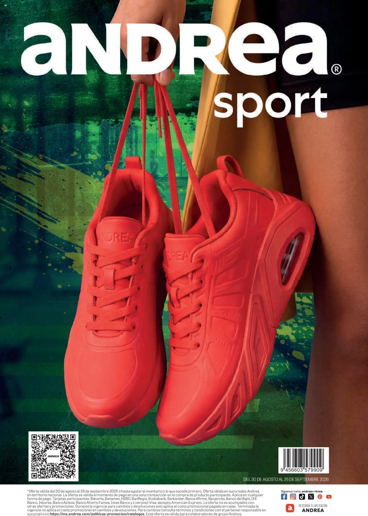 Vista previa las ofertas de la tienda Andrea - Andrea catálogo Sport desde el 30/08/2026 