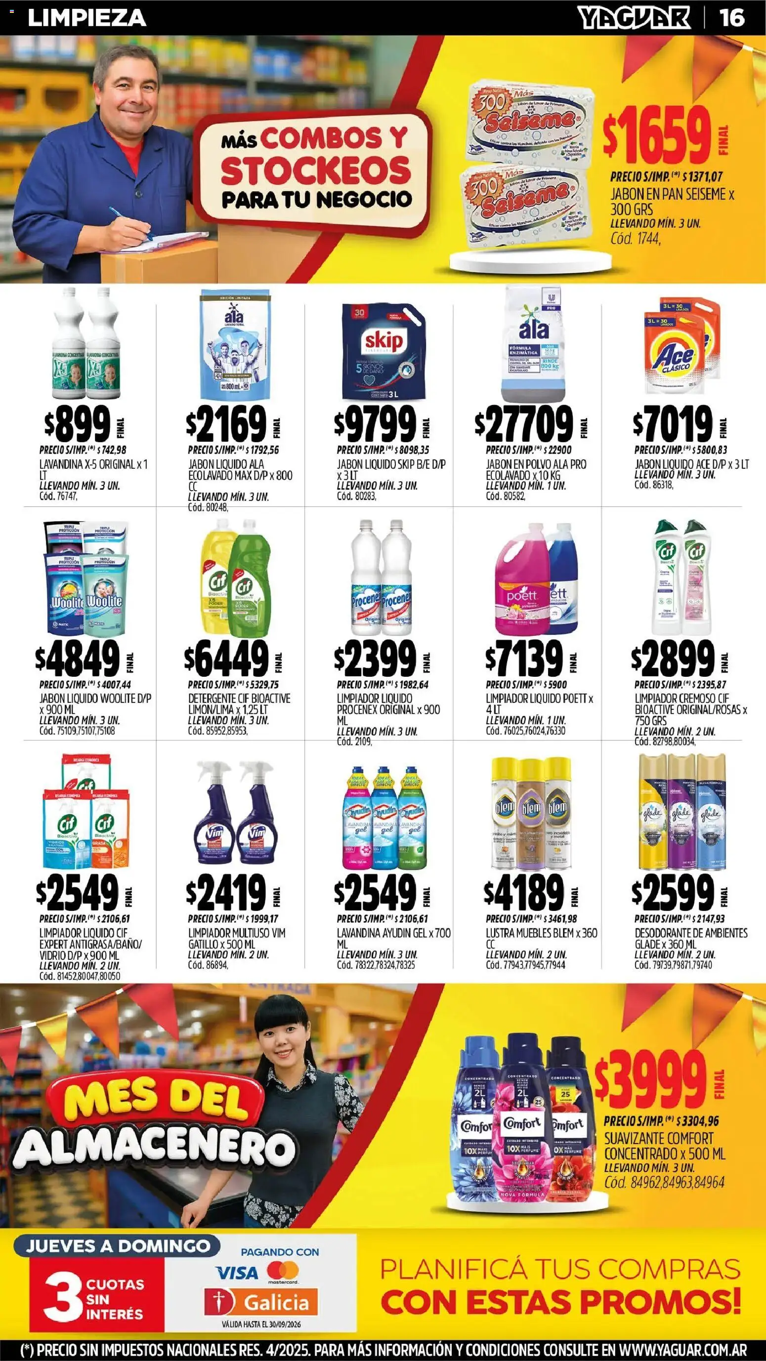 Vista previa del folleto de la tienda Yaguar válido desde el 31/08/2026 