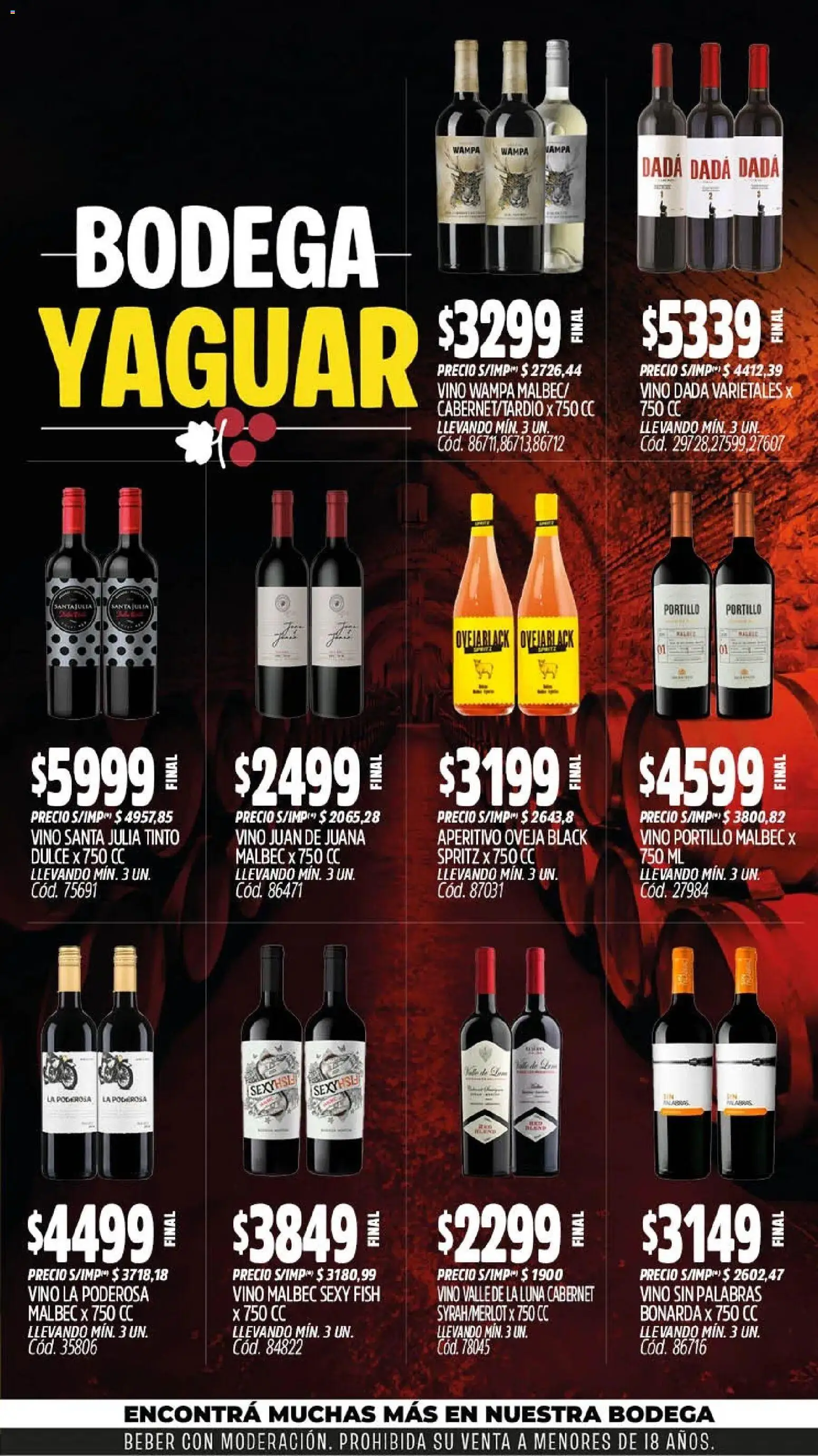 Vista previa del folleto de la tienda Yaguar válido desde el 03/08/2026 