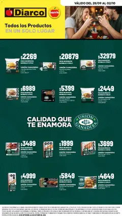Vista previa del folleto de la tienda Diarco válido desde el 28/09/2026 