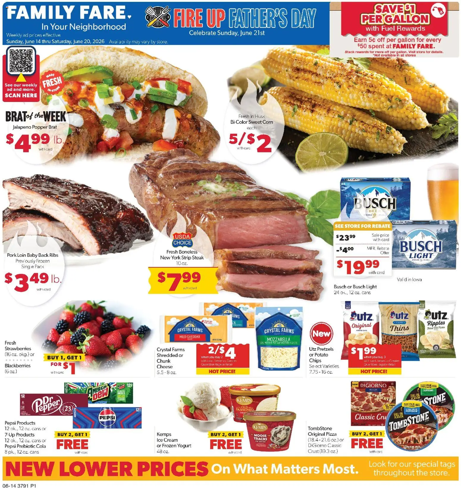 Ad Preview of Family Fare Family Fare Weekly Ad - IA from 06/14/2026