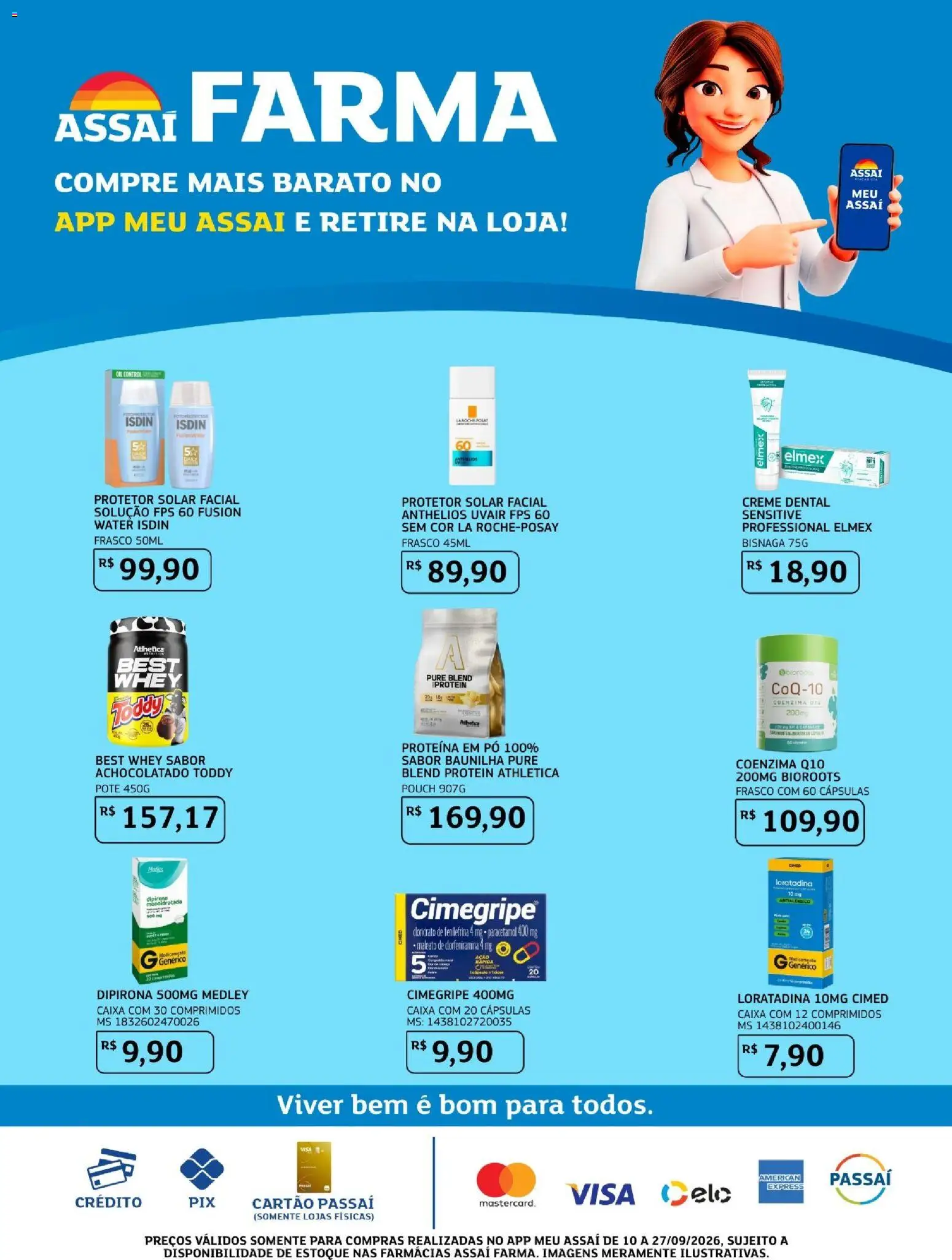 Pré-Visualização do folheto "Assaí Atacadista ofertas - SP" da loja Assaí Atacadista válido a partir de 10/09/2026