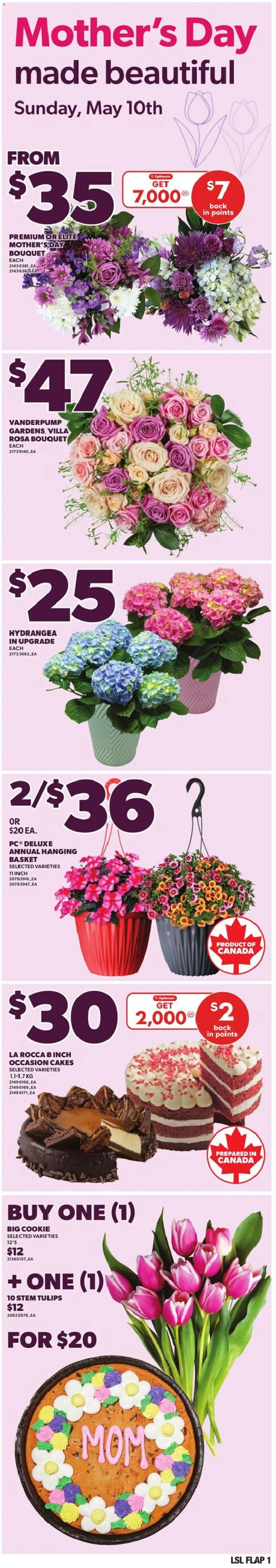 Preview of leaflet Loblaws weekly flyer / circulaire from shop Loblaws is valid from May 07, 2026
