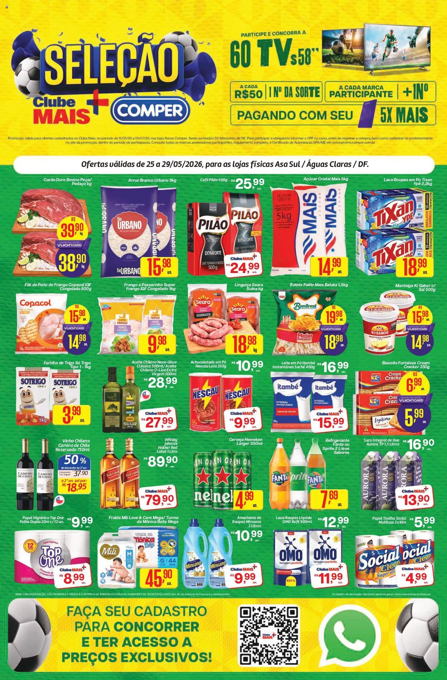 Pré-Visualização do folheto "Comper - Ofertas da semana" da loja Comper válido a partir de 25/05/2026
