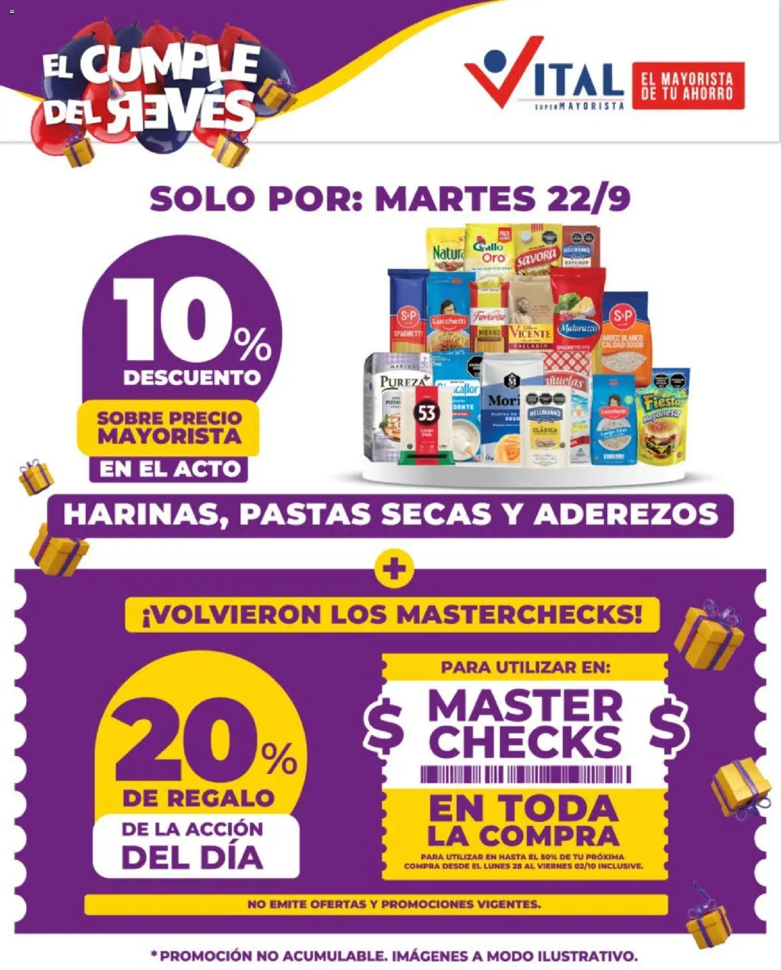 Vista previa del folleto de la tienda Vital válido desde el 22/09/2026 