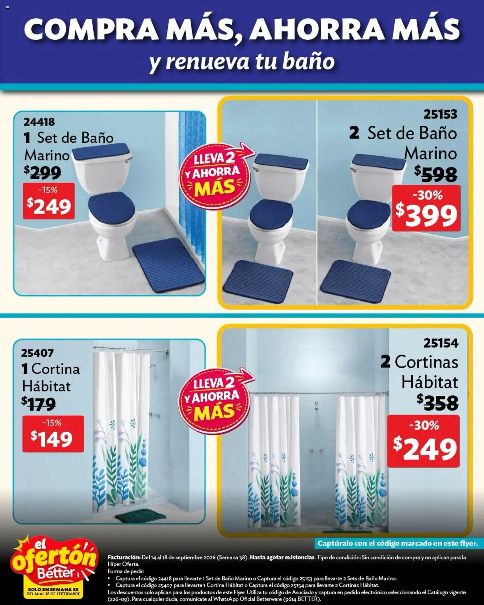 Vista previa las ofertas de la tienda Betterware - Betterware catálogo El Ofertón desde el 14/09/2026 