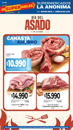 Vista previa del folleto de la tienda La Anonima válido desde el 08/10/2026 
