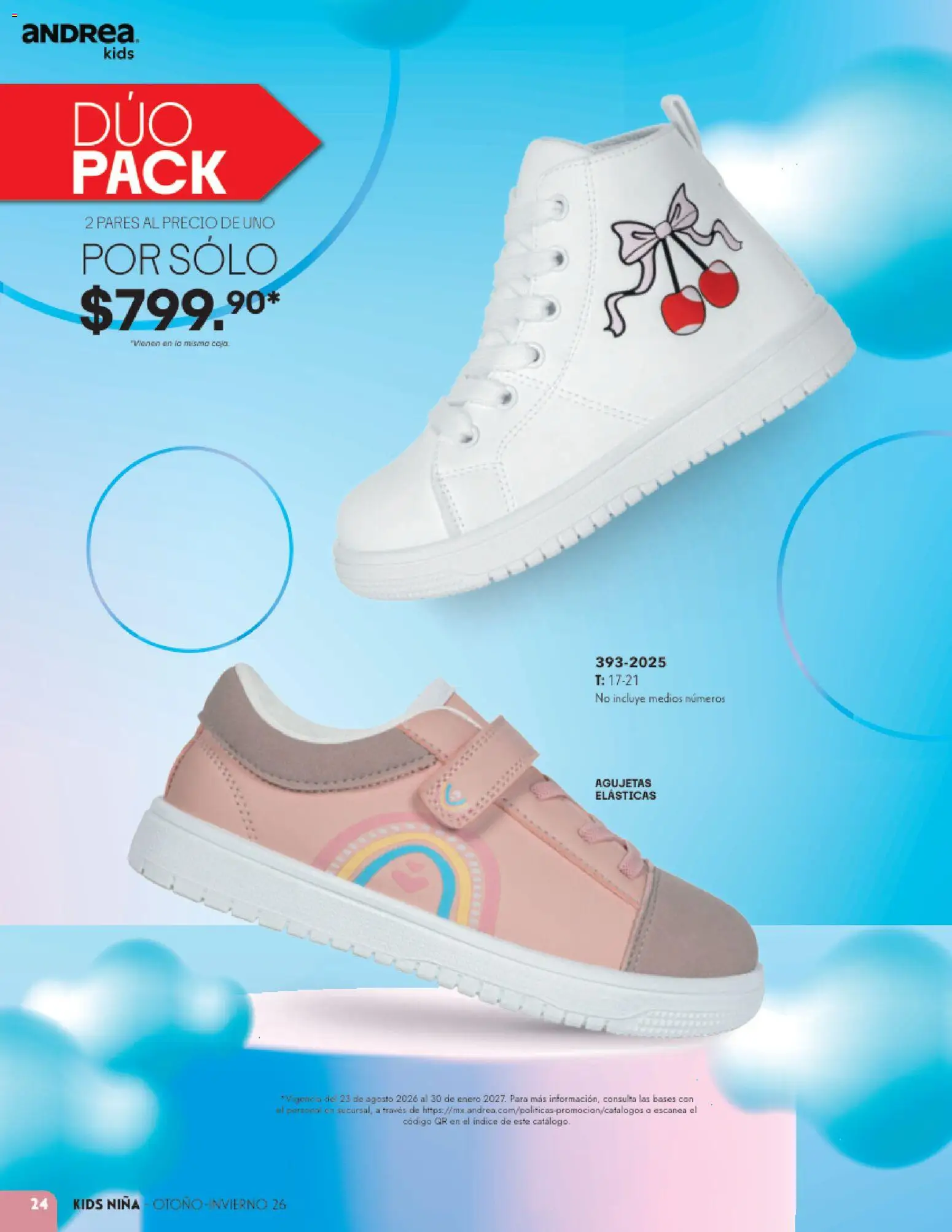Vista previa las ofertas de la tienda Andrea - Andrea catálogo Infantil desde el 23/08/2026 