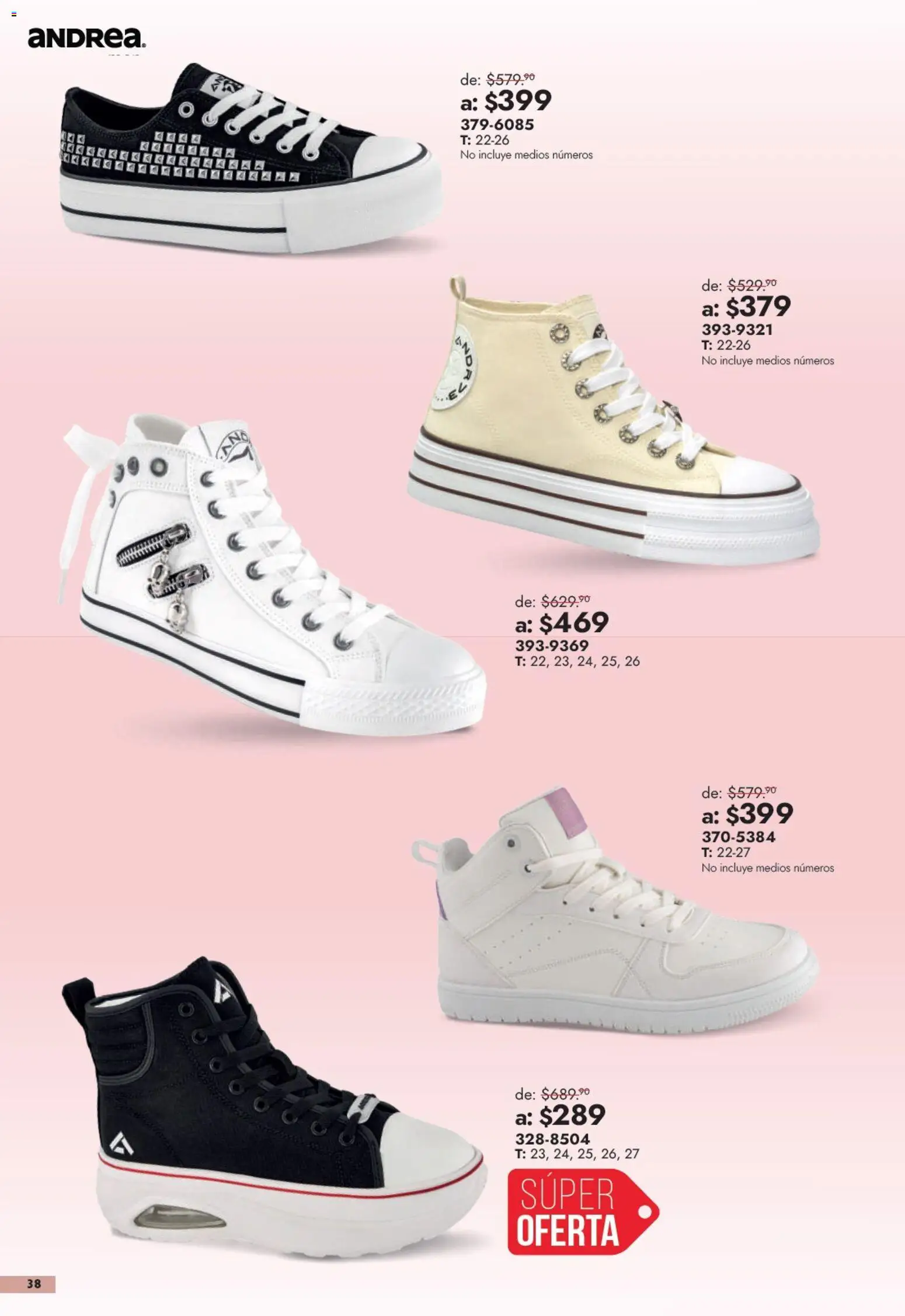 Vista previa las ofertas de la tienda Andrea - Andrea catálogo Outlet desde el 13/09/2026 