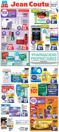 Preview of leaflet Jean Coutu circulaire from shop Jean Coutu is valid from Oct 01, 2026