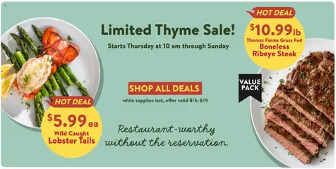 Ad Preview of Fresh Thyme Fresh Thyme Weekly Ad from 08/05/2026