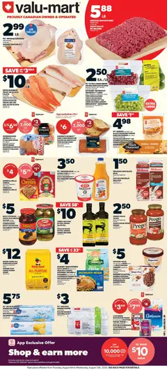 Preview of leaflet Valu Mart weekly flyer from shop Valu Mart is valid from Aug 06, 2026