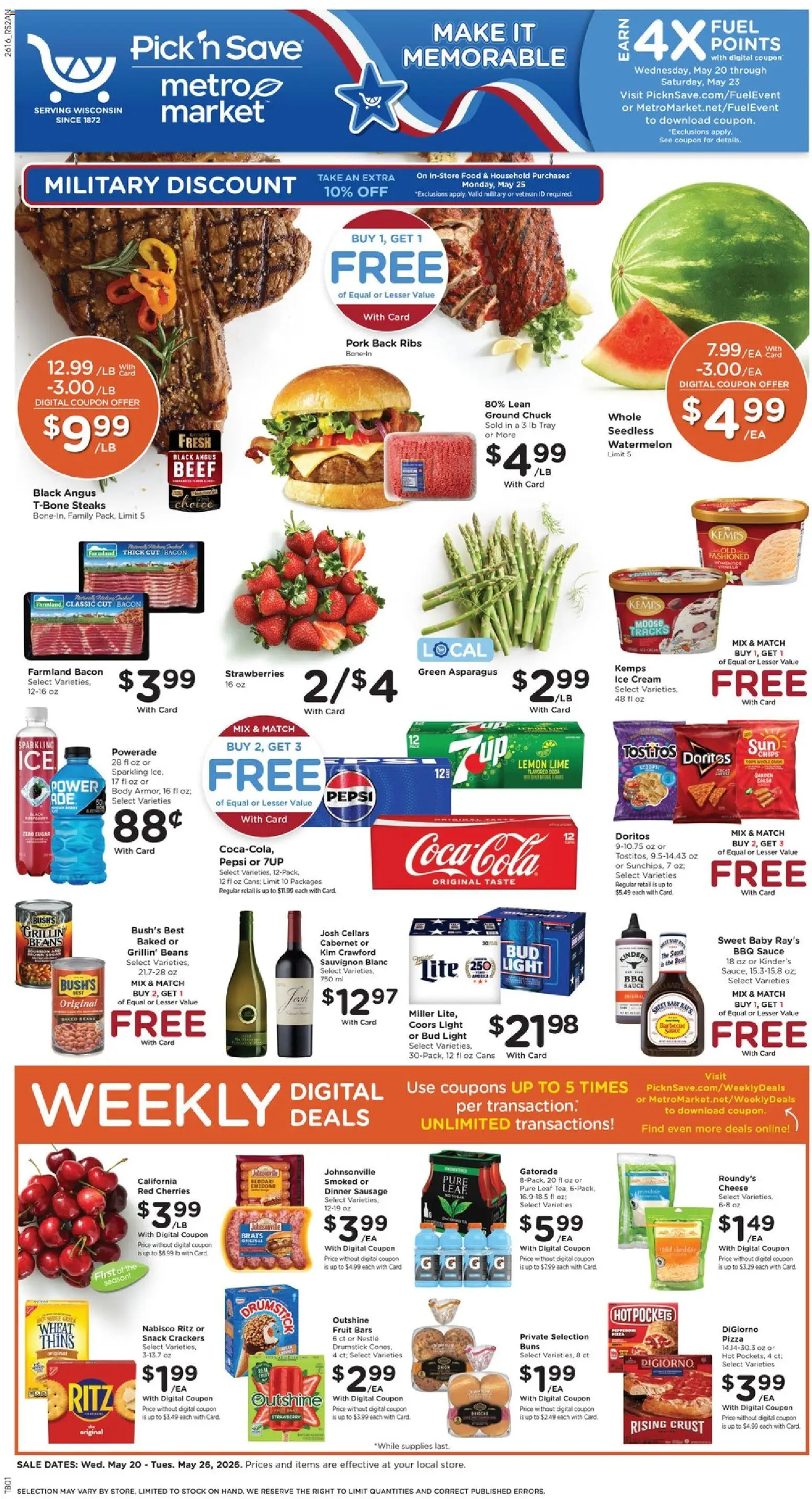 Pick ‘n Save Weekly Ad from 05/20/2026 >> Flyer