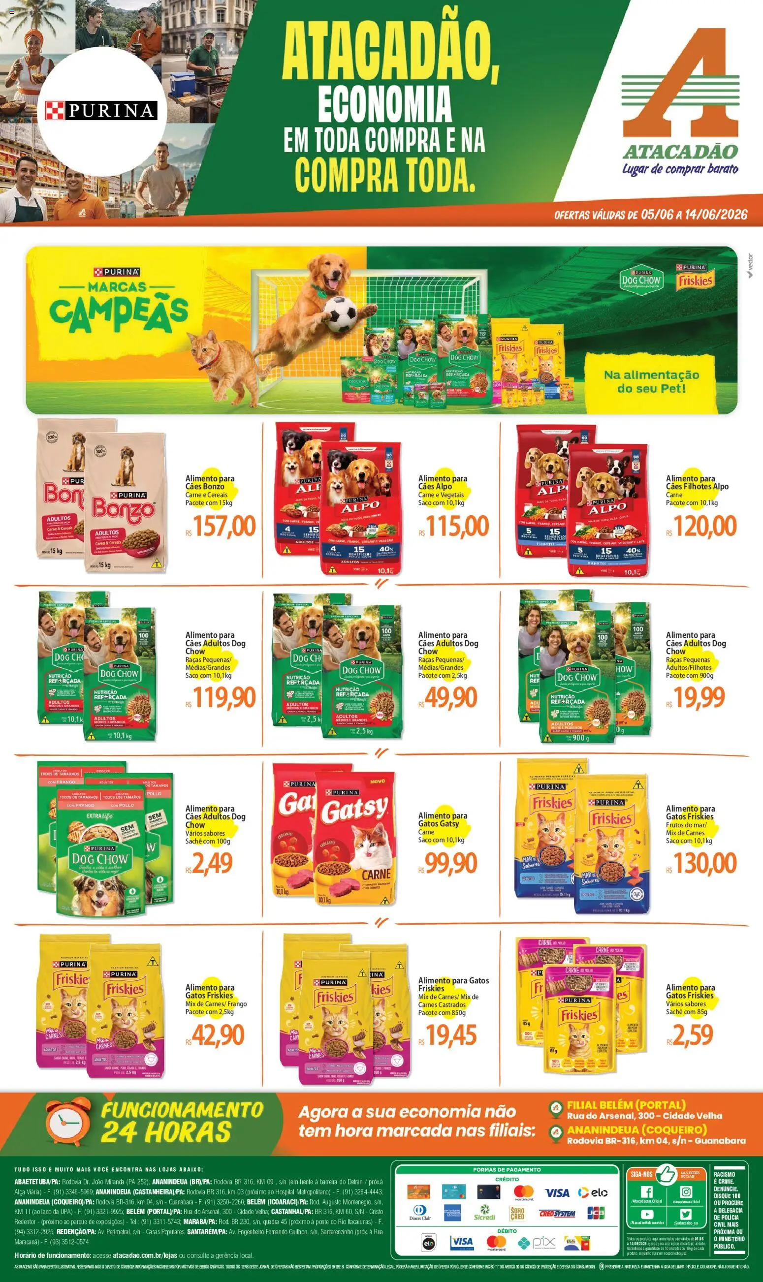Pré-Visualização do folheto "Atacadão ofertas - PA" da loja Atacadão válido a partir de 05/06/2026