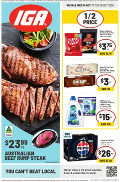 Preview of catalogue IGA catalogue from shop IGA valid 14/10/2026