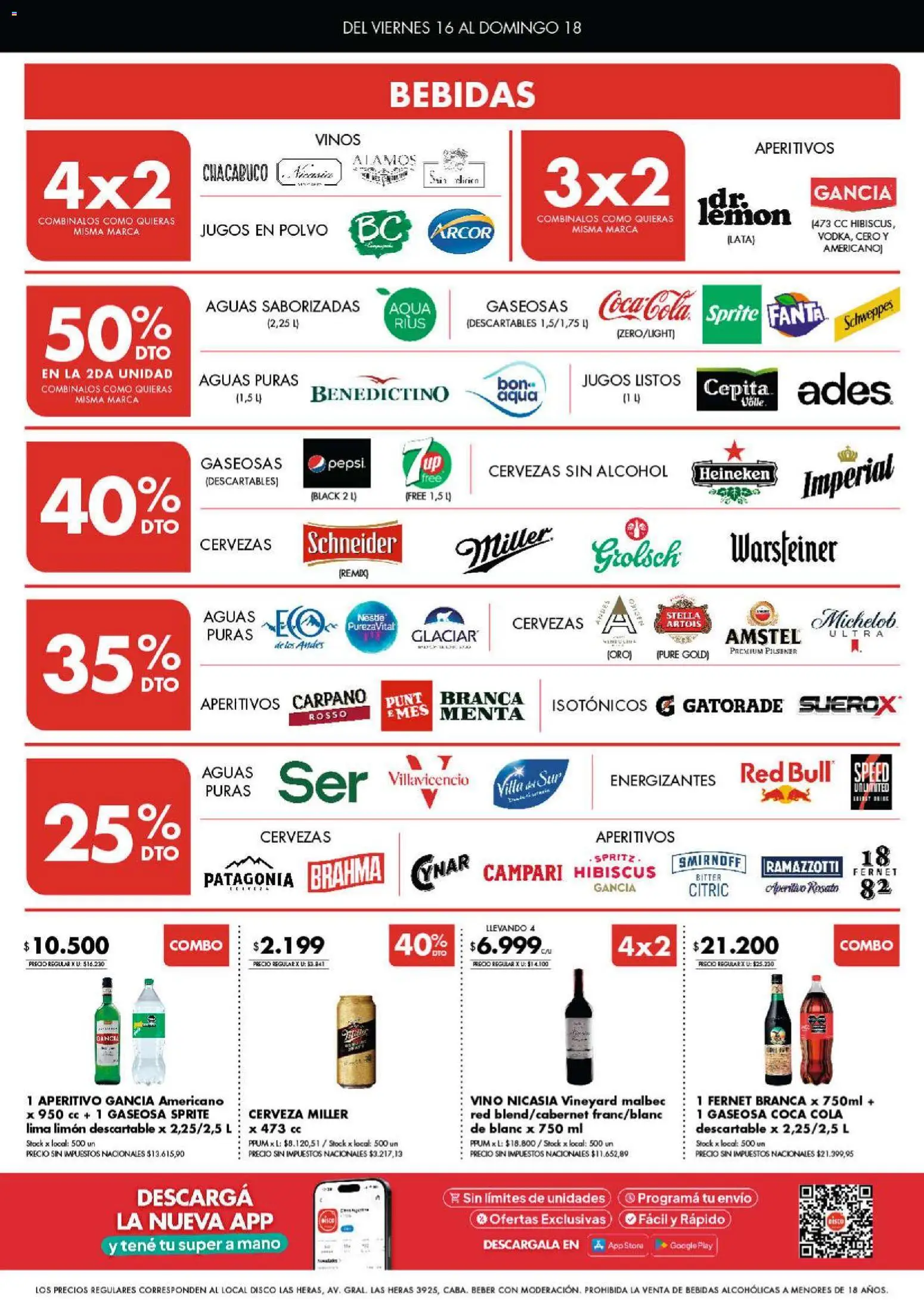 Vista previa del folleto de la tienda Disco válido desde el 16/10/2026 