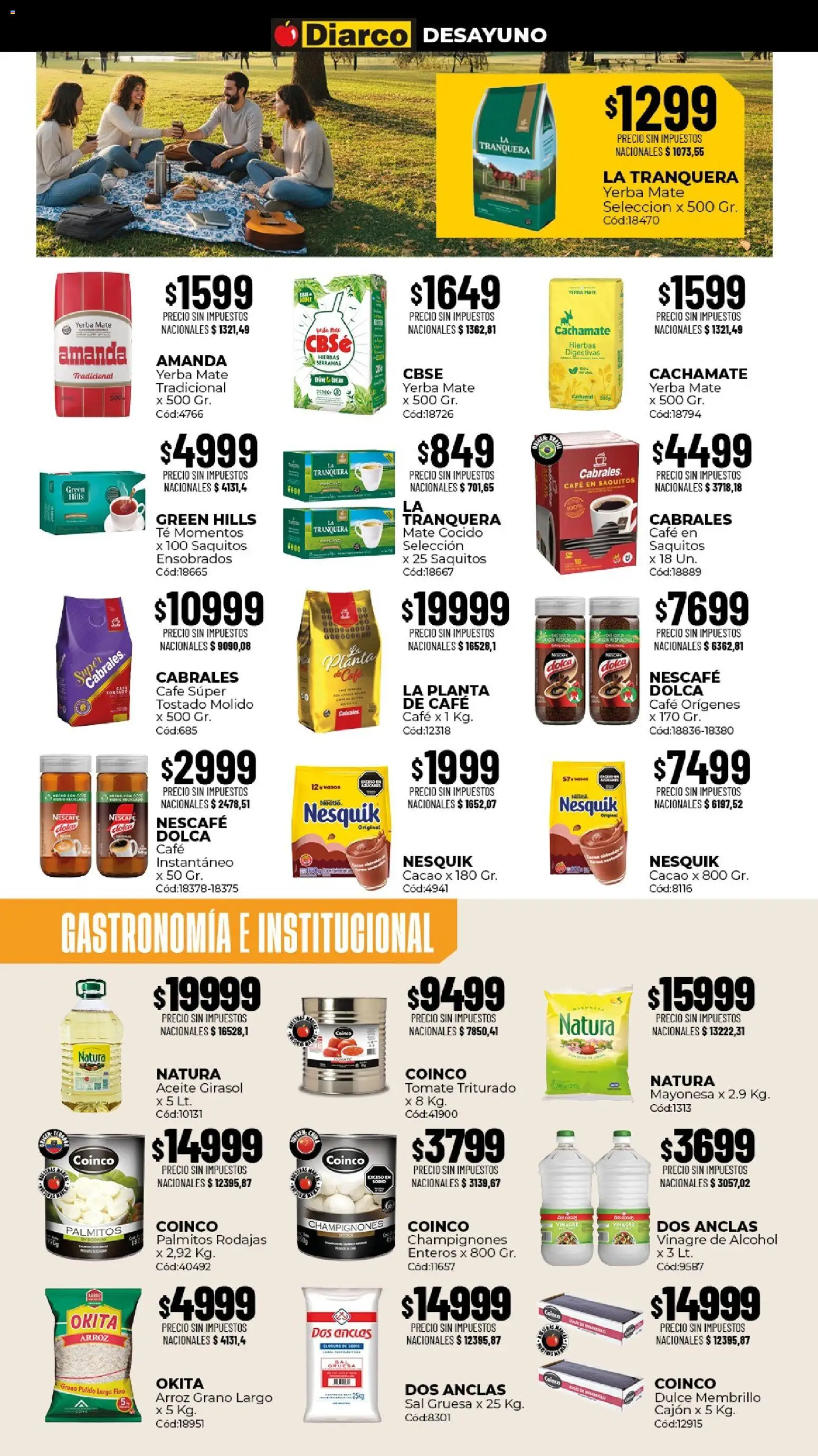 Vista previa del folleto de la tienda Diarco válido desde el 26/10/2026 