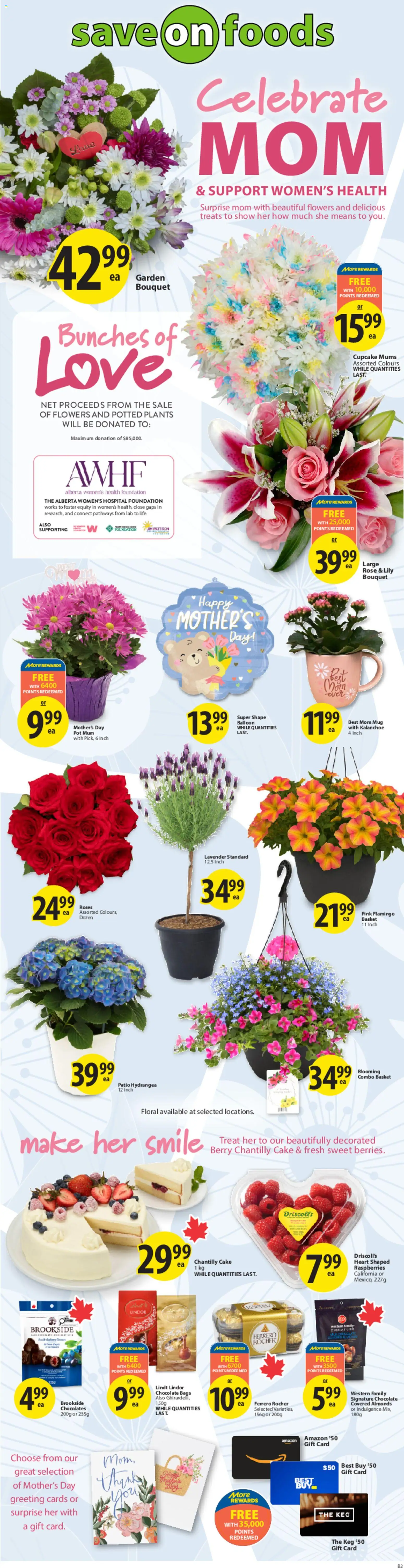 Preview of leaflet Save on foods weekly flyer / circulaire from shop Save on foods is valid from May 07, 2026