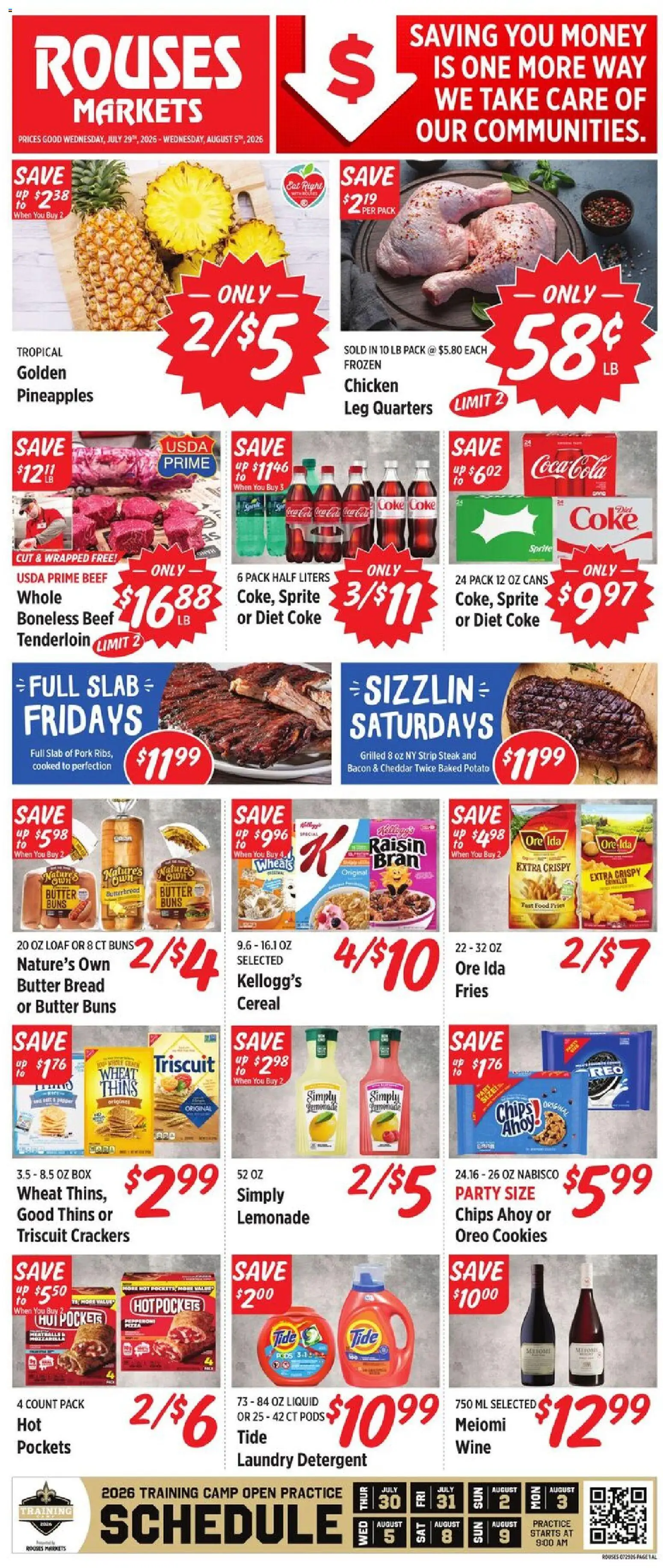Ad Preview of Rouses Rouses Weekly Ad from 07/29/2026