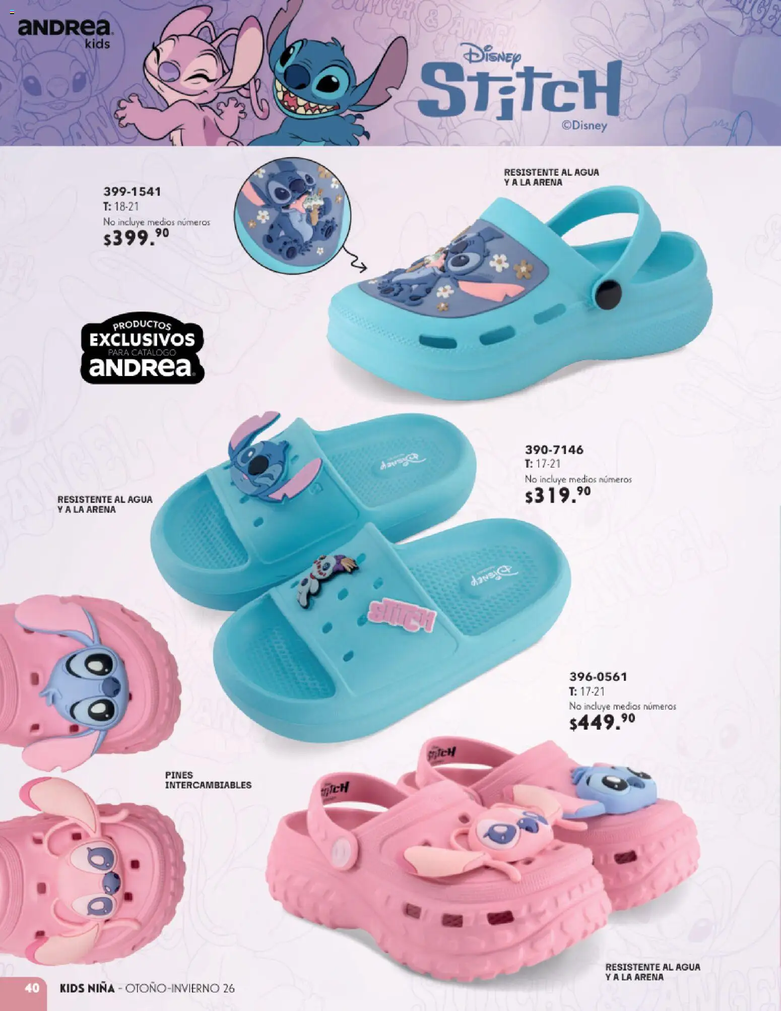 Vista previa las ofertas de la tienda Andrea - Andrea catálogo Infantil desde el 23/08/2026 