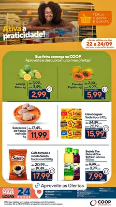 Pré-Visualização do folheto "Coop - Ofertas da semana" da loja Coop válido a partir de 22/09/2026