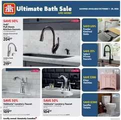 Preview of leaflet Home Hardware flyer - Ultimate bath sale from shop Home Hardware is valid from Oct 01, 2026