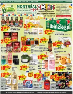 Un aperçu du dépliant Btrust Supermarket weekly flyer / circulaire du magasin Btrust Supermarket est valide à partir 11 juin 2026