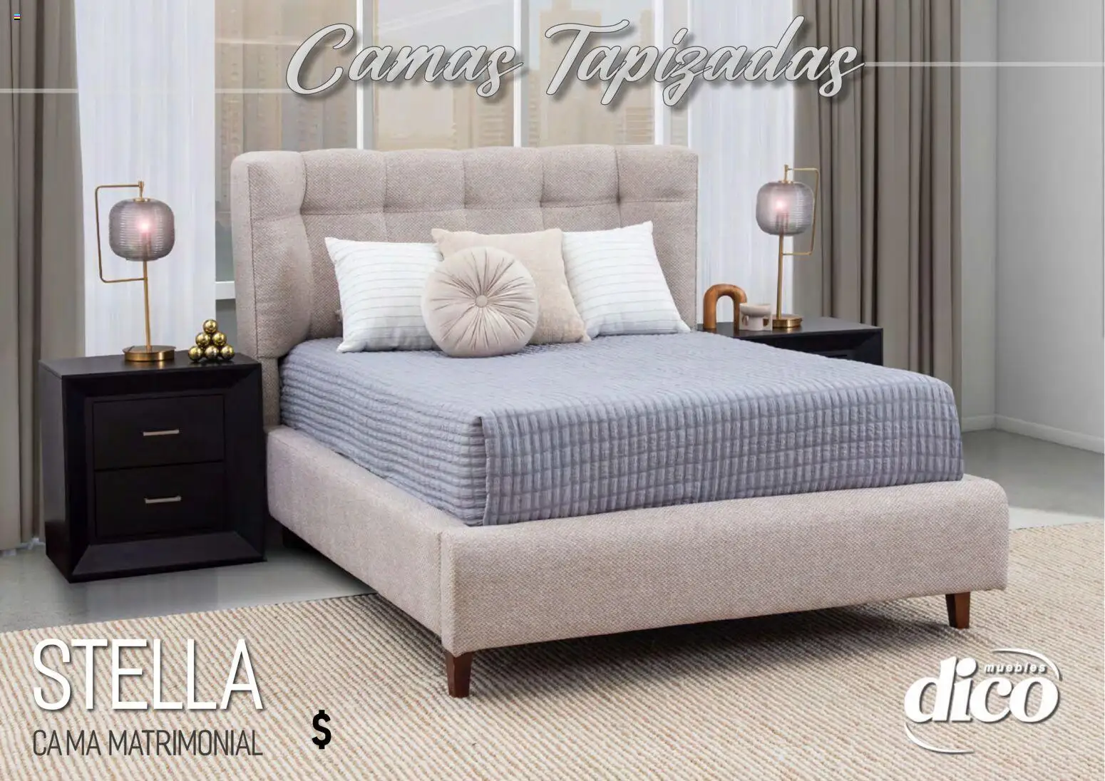 Vista previa las ofertas de la tienda Muebles Dico - Muebles Dico catálogo Camas tapizadas desde el 01/04/2026 