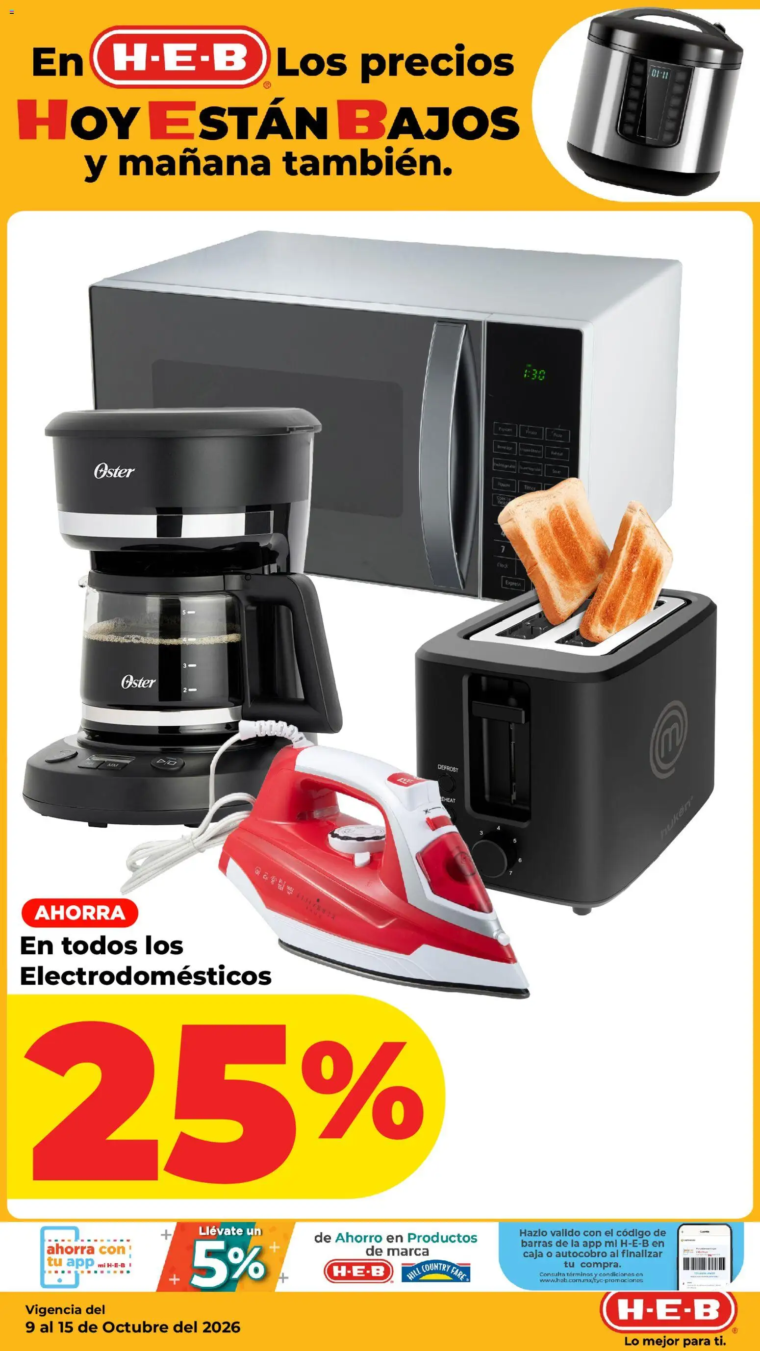 Vista previa las ofertas de la tienda H-E-B - H-E-B folleto desde el 09/10/2026 