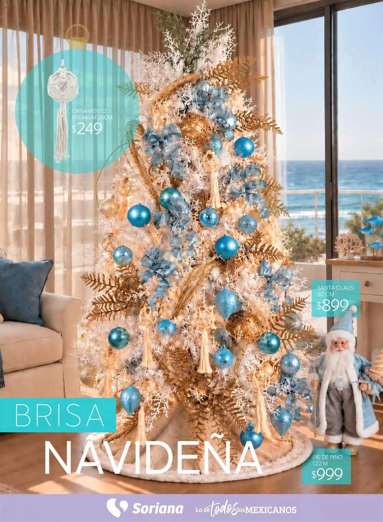 Vista previa las ofertas de la tienda Soriana - Soriana Híper - Decoracion Navideña desde el 30/09/2026 