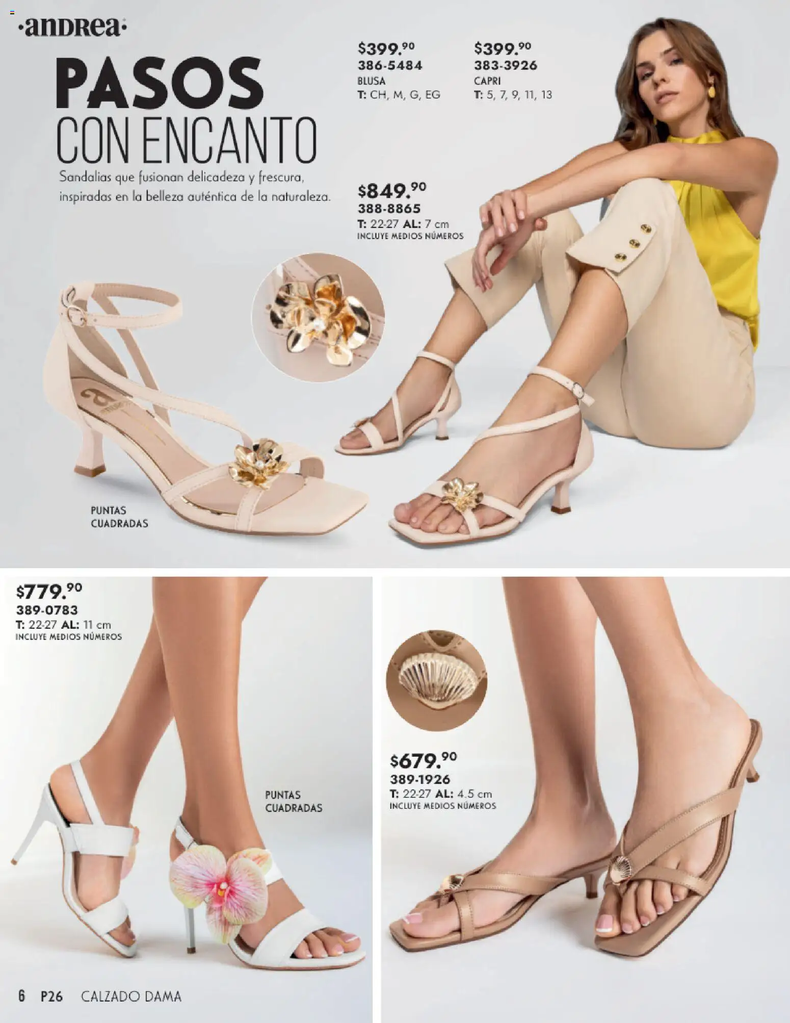 Vista previa las ofertas de la tienda Andrea - Catálogo Calzado Dama desde el 25/01/2026 