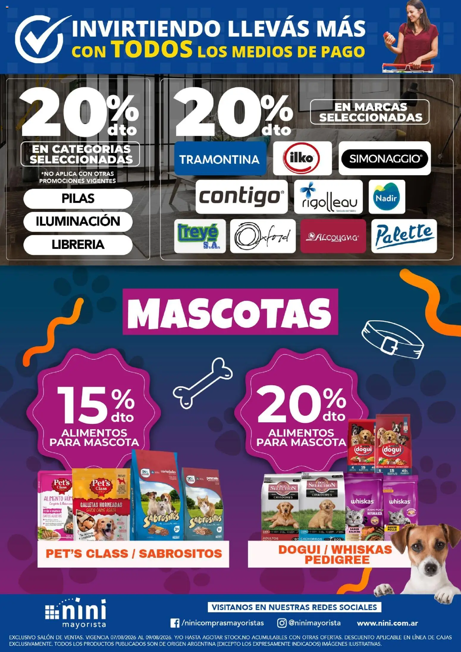 Vista previa del folleto de la tienda NINI Mayorista válido desde el 07/08/2026 