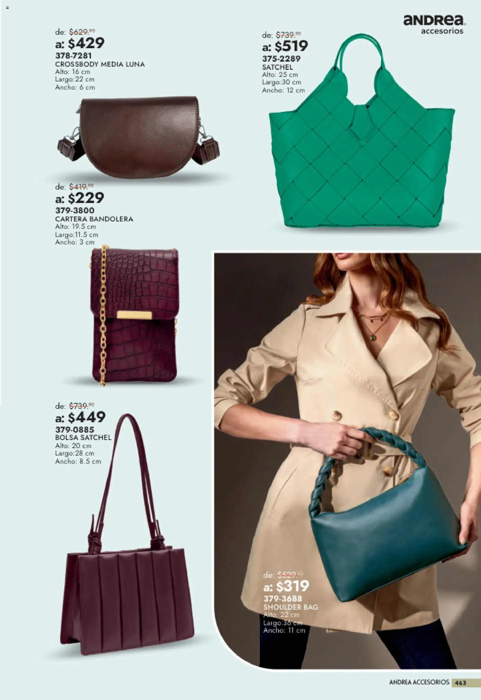 Vista previa las ofertas de la tienda Andrea - Andrea catálogo Outlet desde el 26/07/2026 