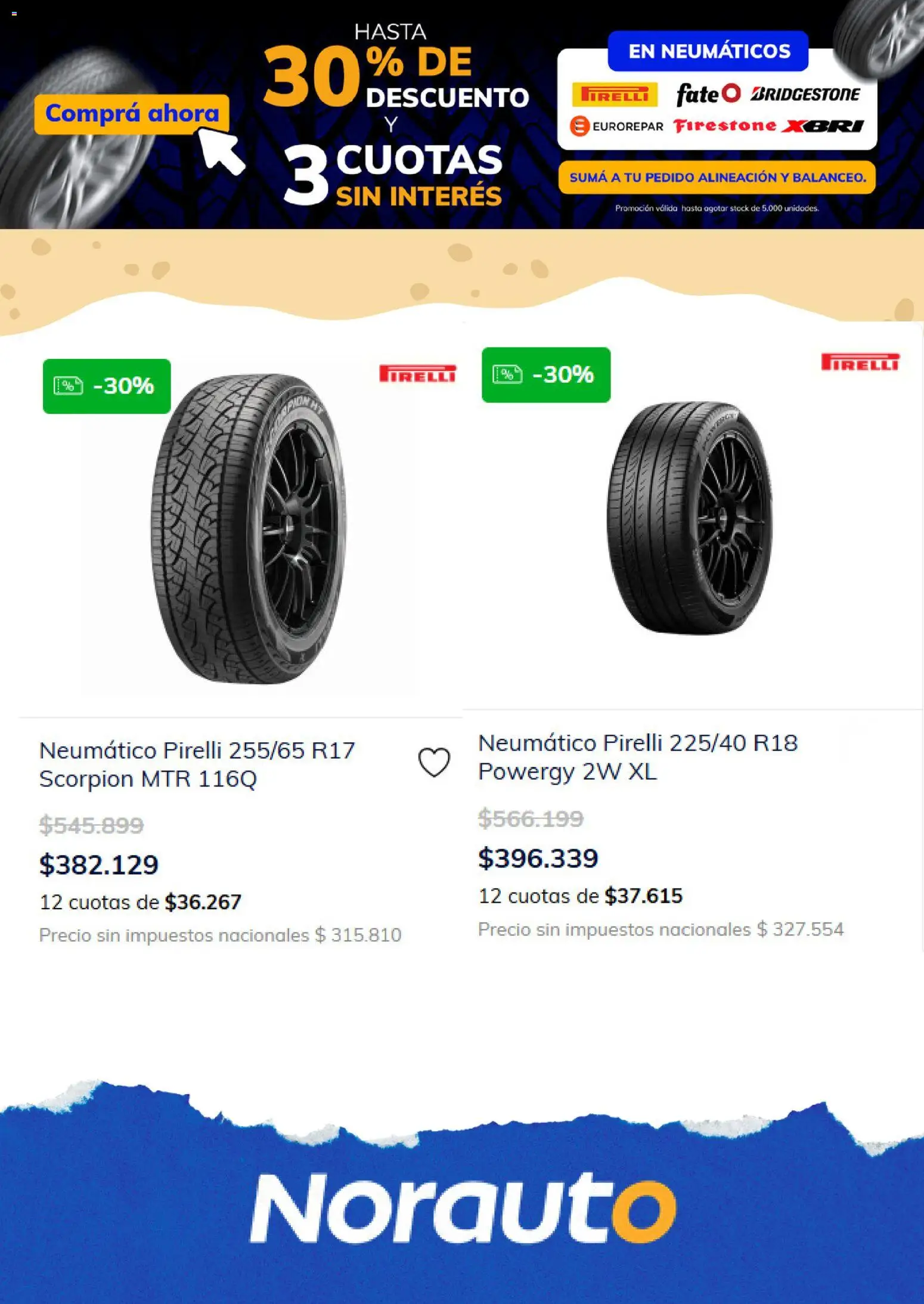 Vista previa del folleto de la tienda Norauto válido desde el 01/09/2026 