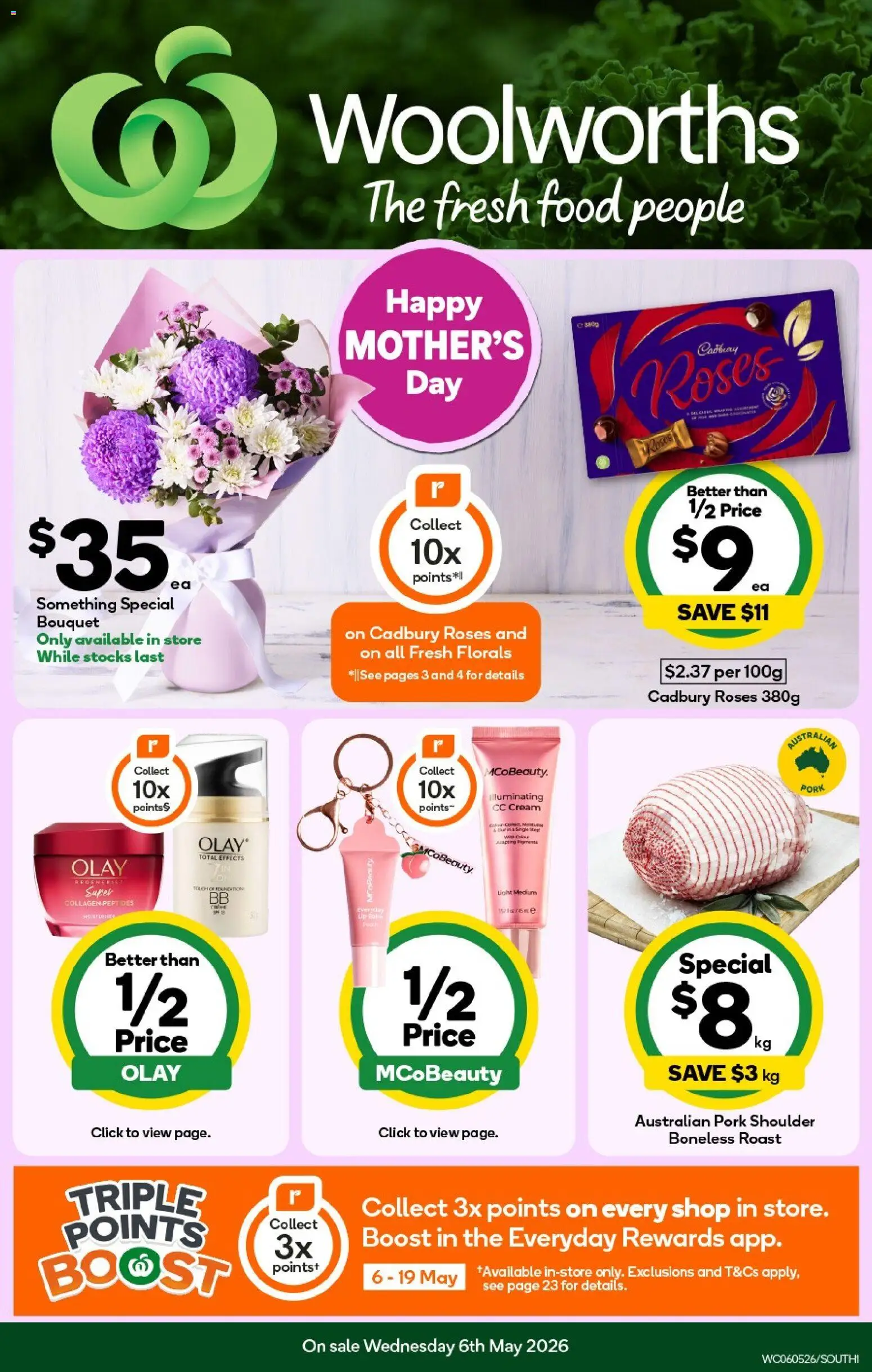 Preview of catalogue Woolworths catalogue NSW South from shop Woolworths valid 06/05/2026