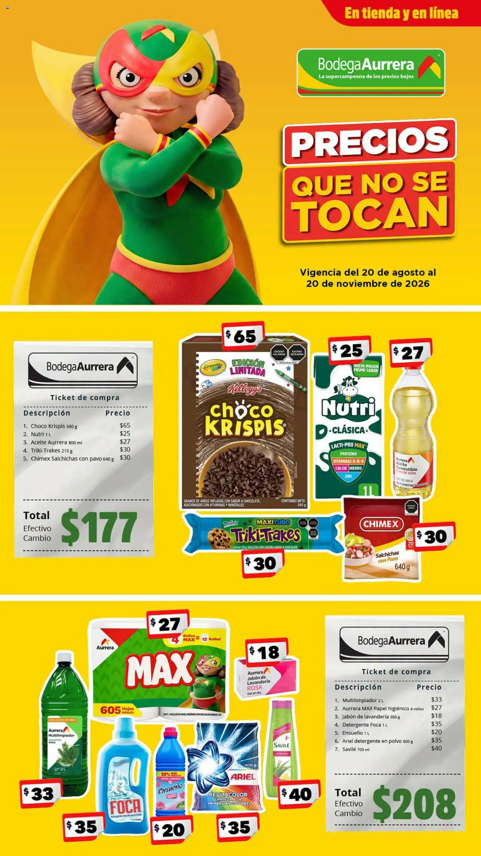 Vista previa las ofertas de la tienda Bodega Aurrerá - Bodega Aurrerá folleto desde el 20/08/2026 