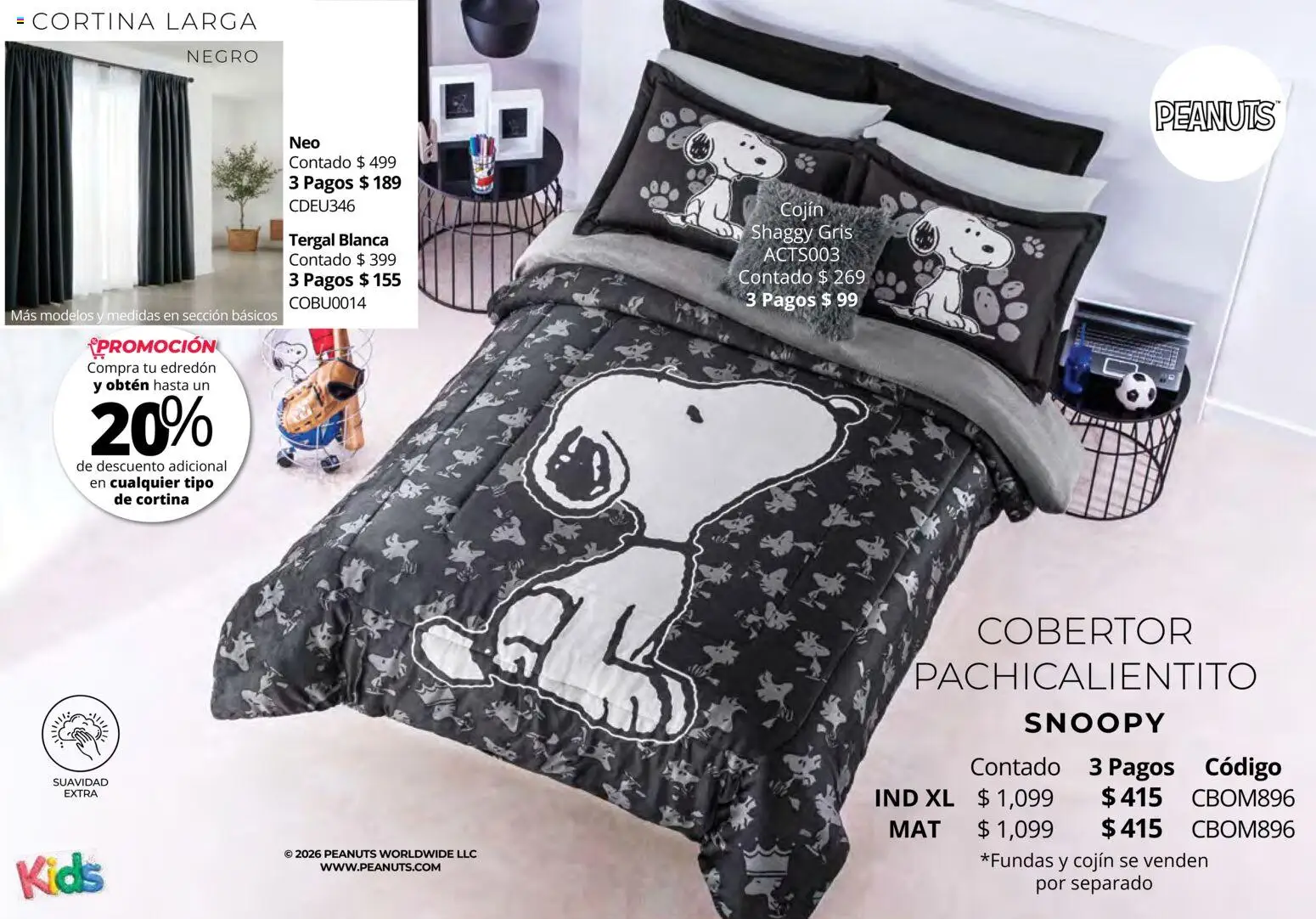 Vista previa las ofertas de la tienda Colchas Concord - Colchas Concord catálogo Kids desde el 01/05/2026 - Cobertor