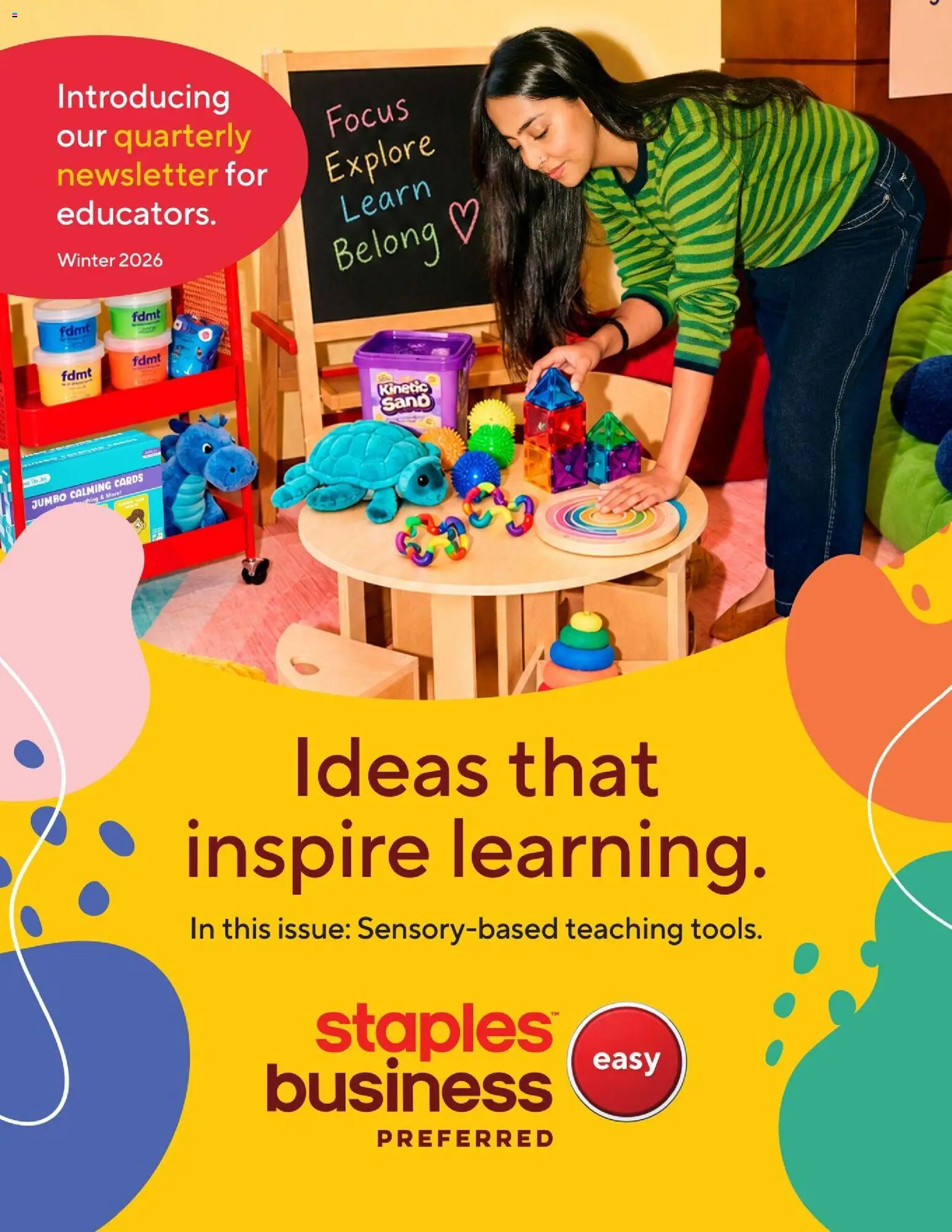 Preview of leaflet Staples flyer - Quarterly newsletter from shop Staples is valid from Oct 16, 2026