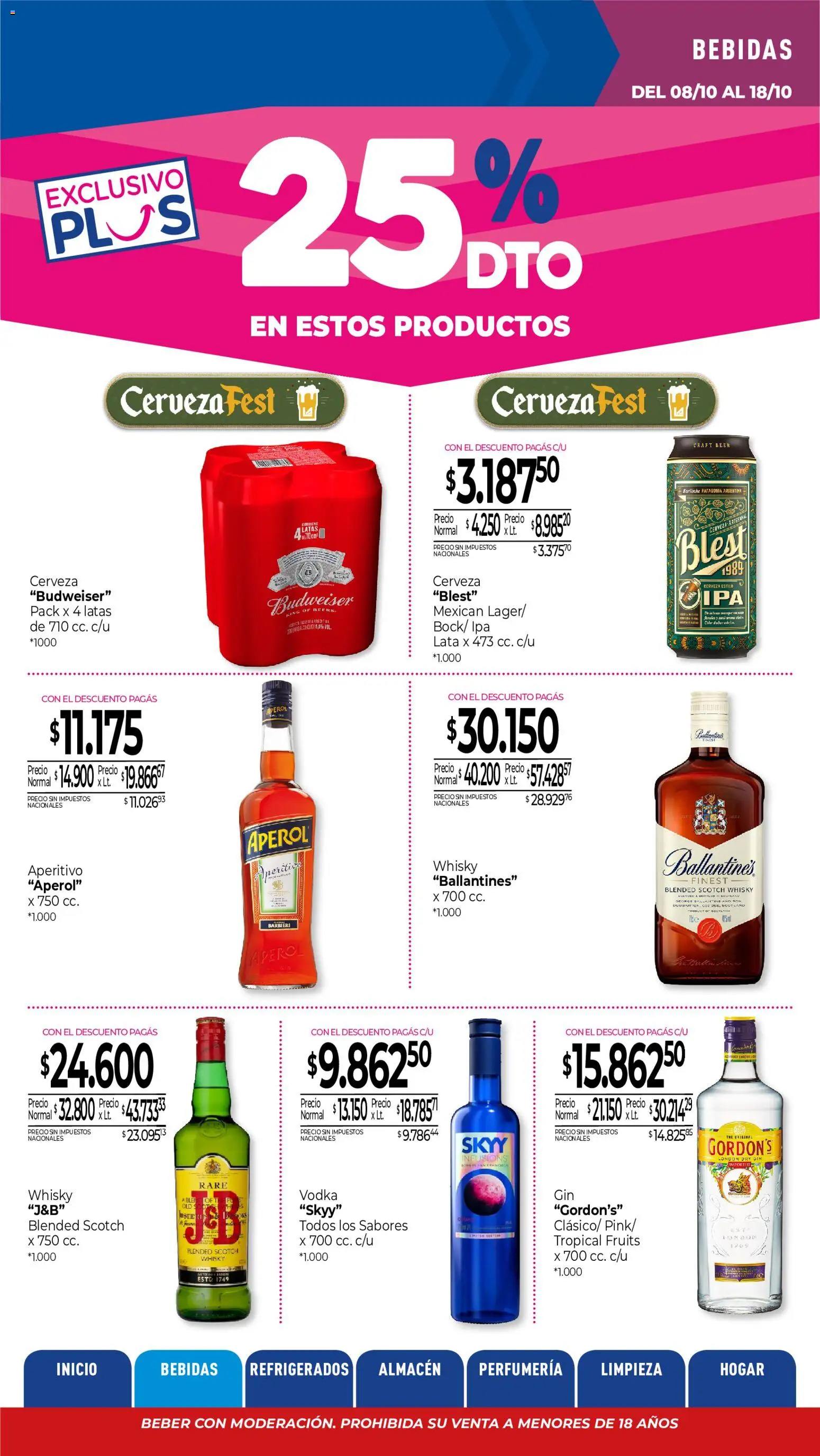 Vista previa del folleto de la tienda La Anonima válido desde el 08/10/2026 