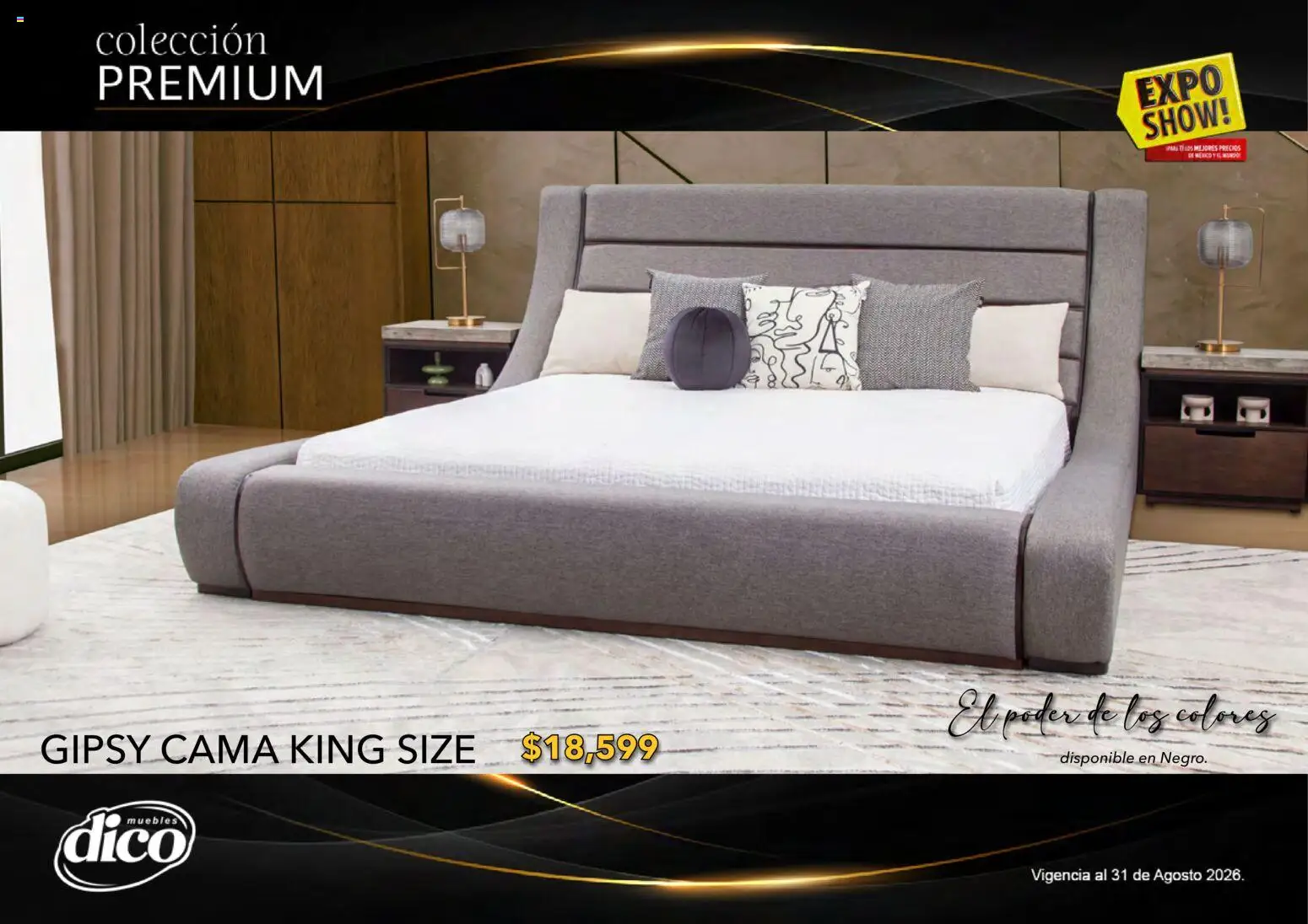 Vista previa las ofertas de la tienda Muebles Dico - Muebles Dico catálogo Colección Premium desde el 01/08/2026 