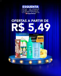 Pré-Visualização do folheto "Pague Menos Esquenta Black" da loja Pague Menos válido a partir de 26/10/2026