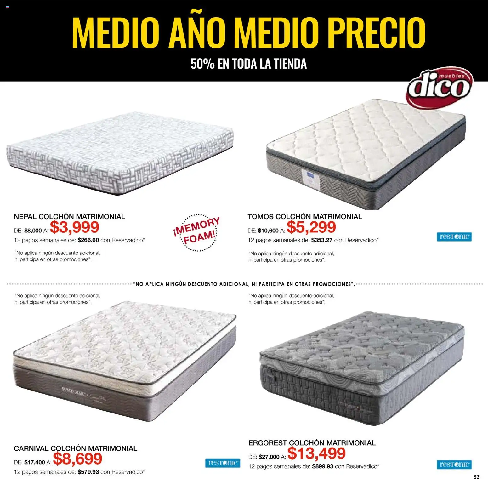 Vista previa las ofertas de la tienda Muebles Dico - Muebles Dico catálogo desde el 01/08/2026 