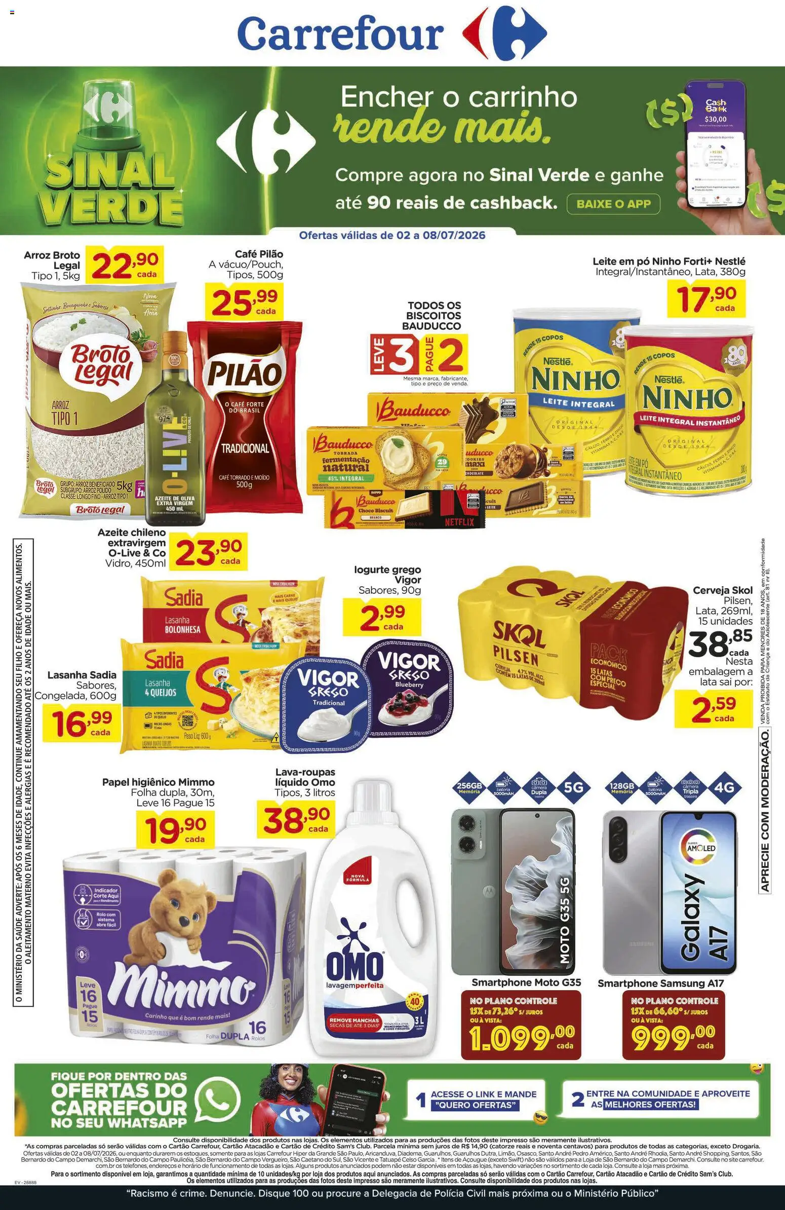 Pré-Visualização do folheto "Carrefour - Ofertas da semana" da loja Carrefour válido a partir de 02/07/2026