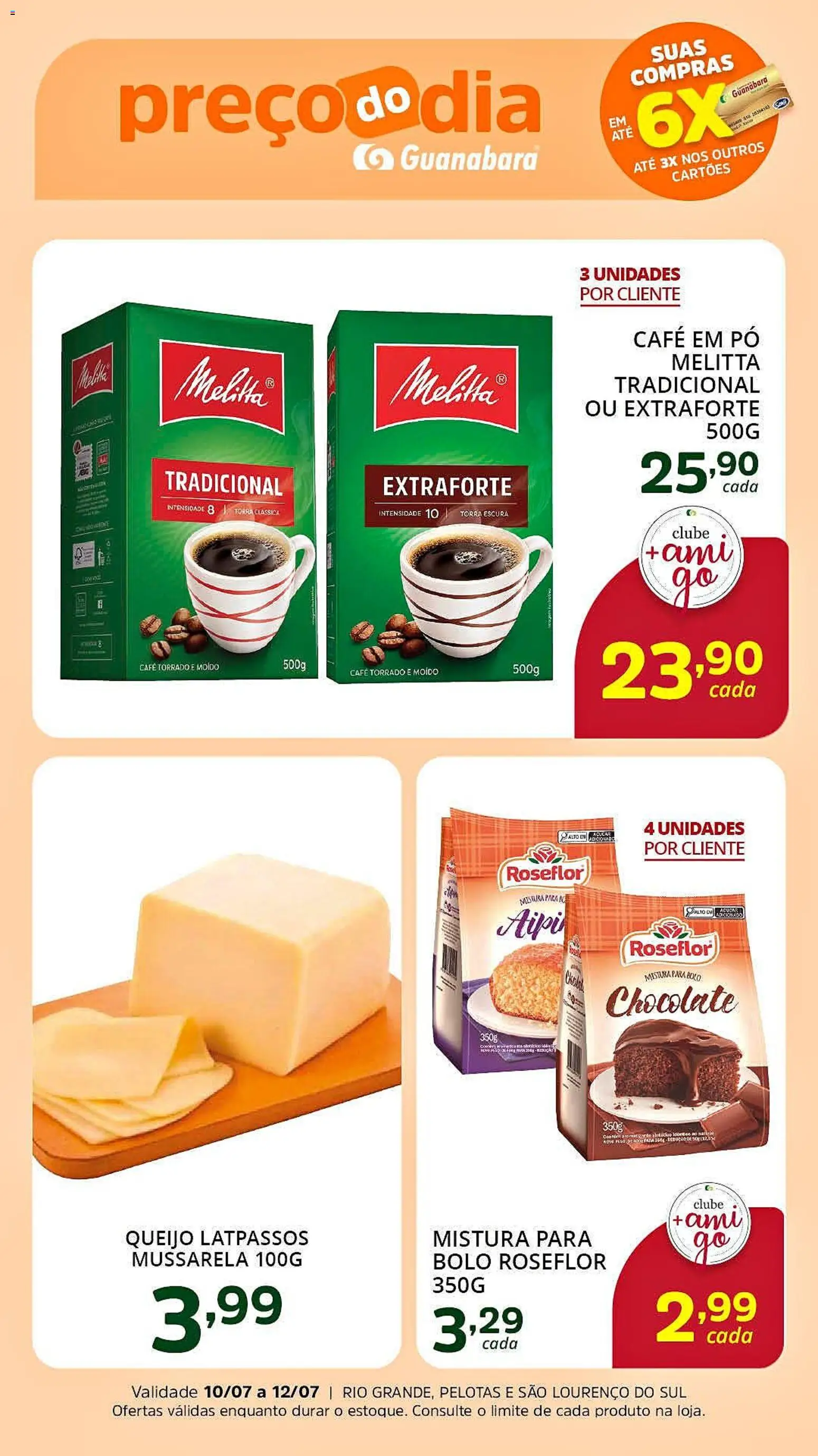 Pré-Visualização do folheto "Supermercado Guanabara - Ofertas da semana" da loja Supermercado Guanabara válido a partir de 10/07/2026