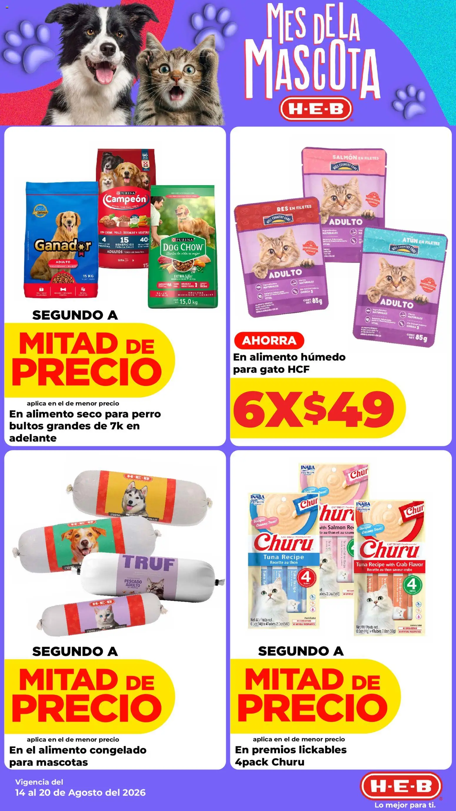 Vista previa las ofertas de la tienda H-E-B - H-E-B folleto desde el 14/08/2026 