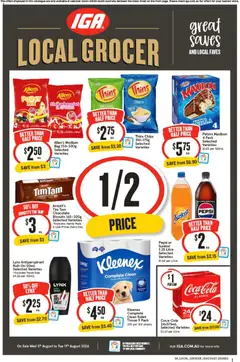 Preview of catalogue IGA Local Grocer SA from shop IGA valid 05/08/2026