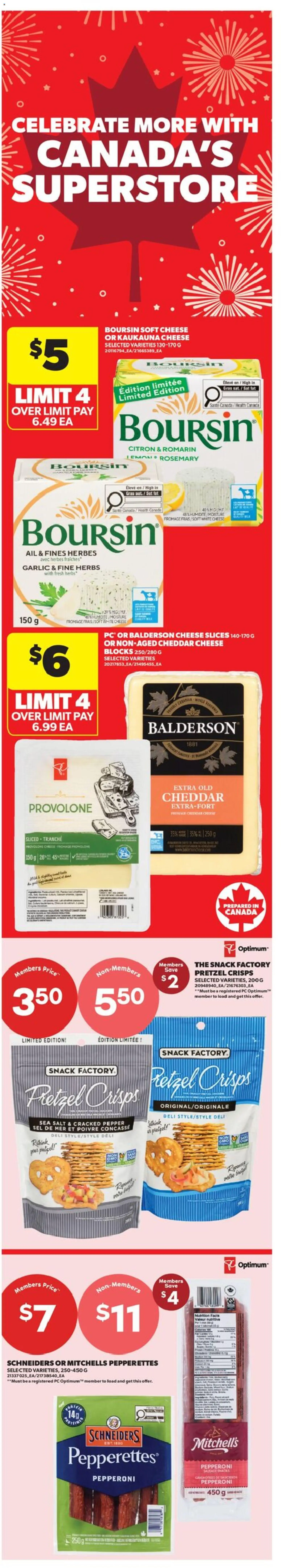 Preview of leaflet Real Canadian Superstore weekly flyer - BC from shop Real Canadian Superstore is valid from Jun 25, 2026
