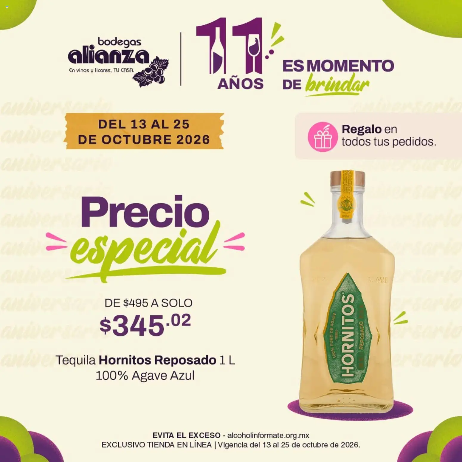 Vista previa las ofertas de la tienda Bodegas Alianza - Bodegas Alianza catálogo 30% de descuento desde el 13/10/2026 