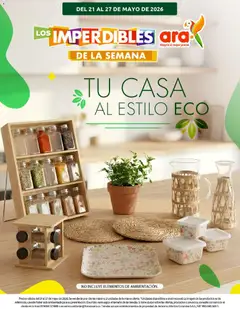  Vista previa del prospecto Ara Imperdibles ara de la semana del almacen Ara válida del 21/05/2026 al 27/05/2026