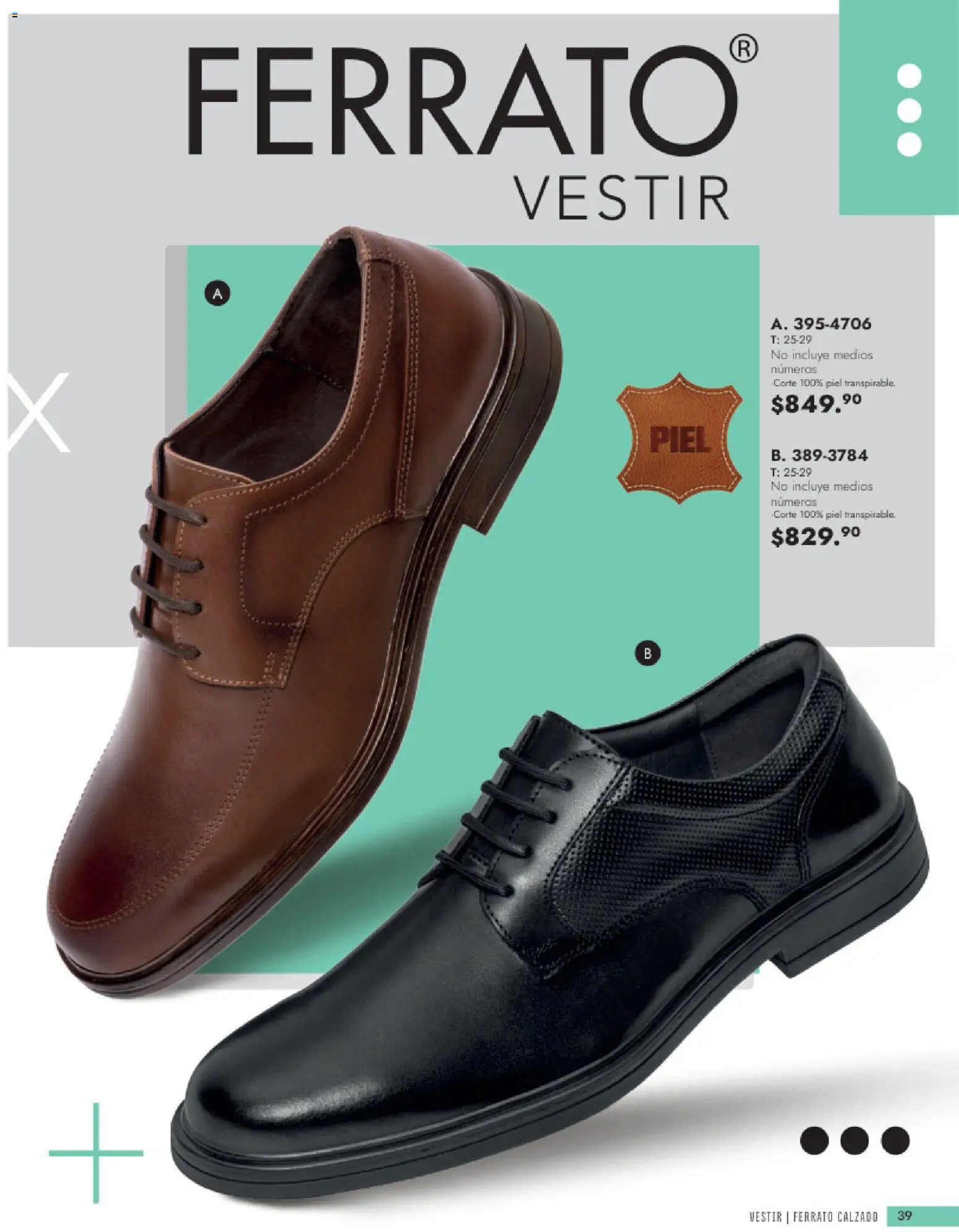 Vista previa las ofertas de la tienda Andrea - Andrea catálogo Calzado Caballero desde el 24/05/2026 